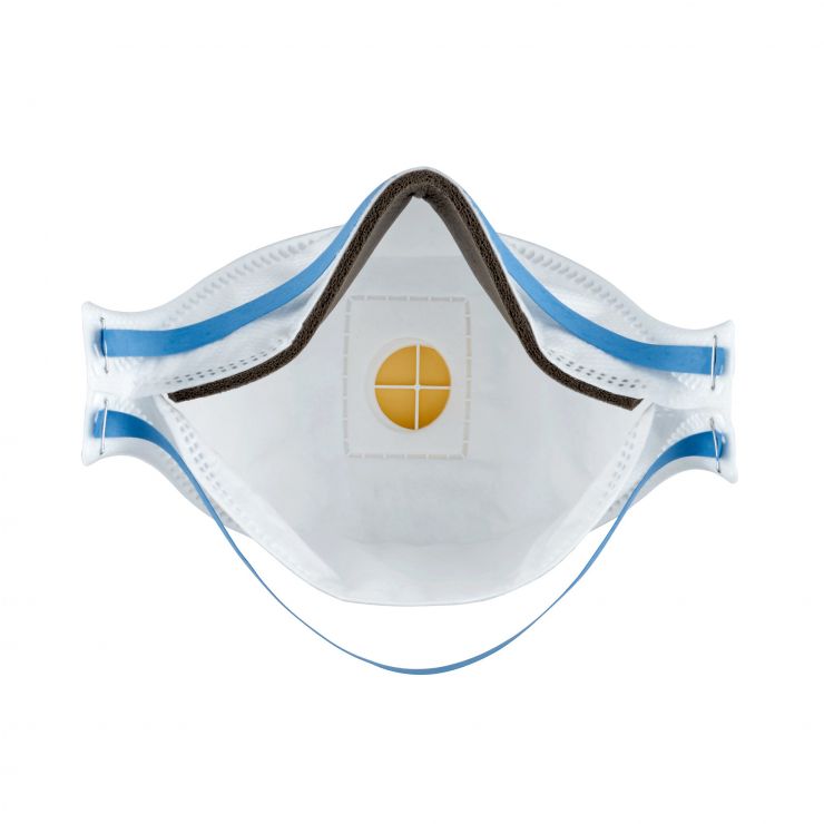 3M™ 9322A+ Disposable Respirator Flat Fold Valved P2 - 10 PACK